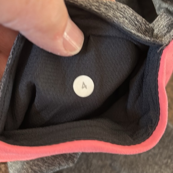 LULULEMON LADIES GRAY ORAN WAIST TWO ZIPPER POCKETS CAPRI LEGGINGS-4 - Picture 5 of 8